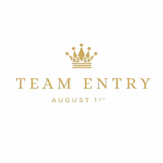 Team Entry - August 1st